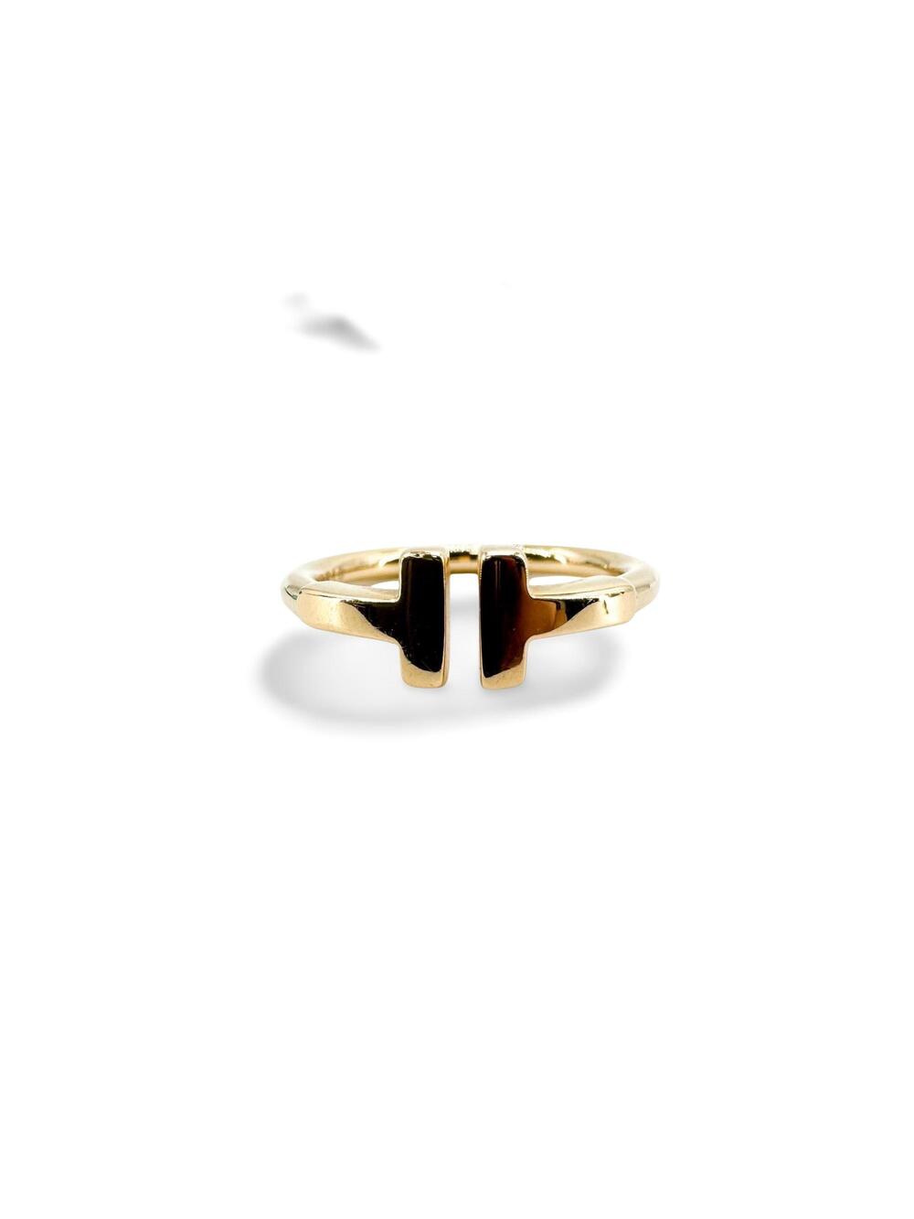 Tiffany & Co. T Wire Ring 18K Yellow #372237T87B